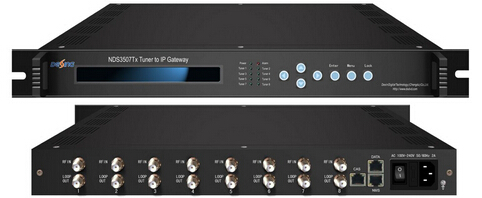 NDS3507TX Tuner/ASI to IP 千兆網(wǎng)關(guān)