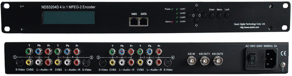 NDS3204D 4合1 MPEG-2標清編碼器